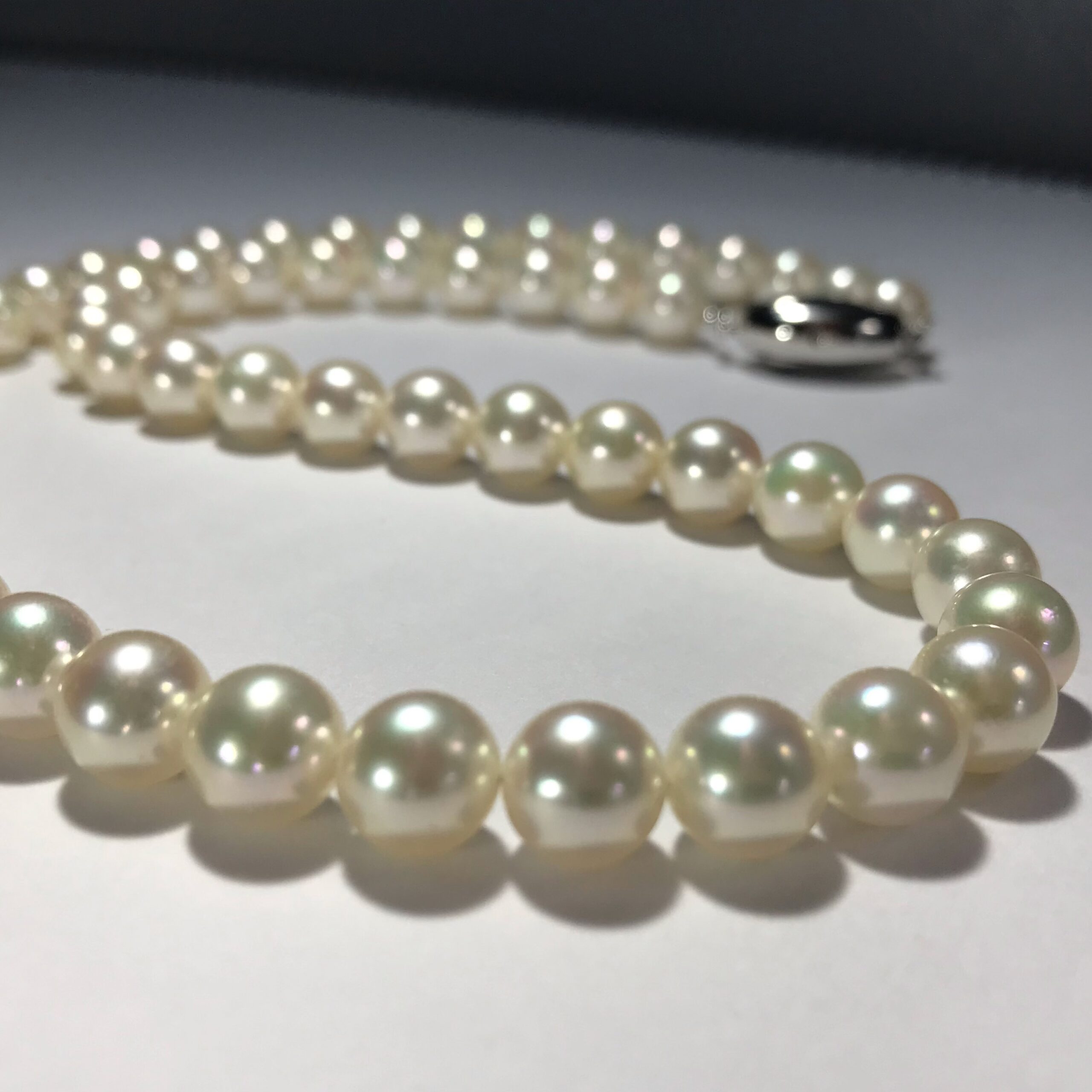 Akoya Pearl necless (アコヤ真珠ネックレス) – Tsuki Pearl Akoya Pearl necless (アコヤ真珠ネックレス) – Tsuki Pearl